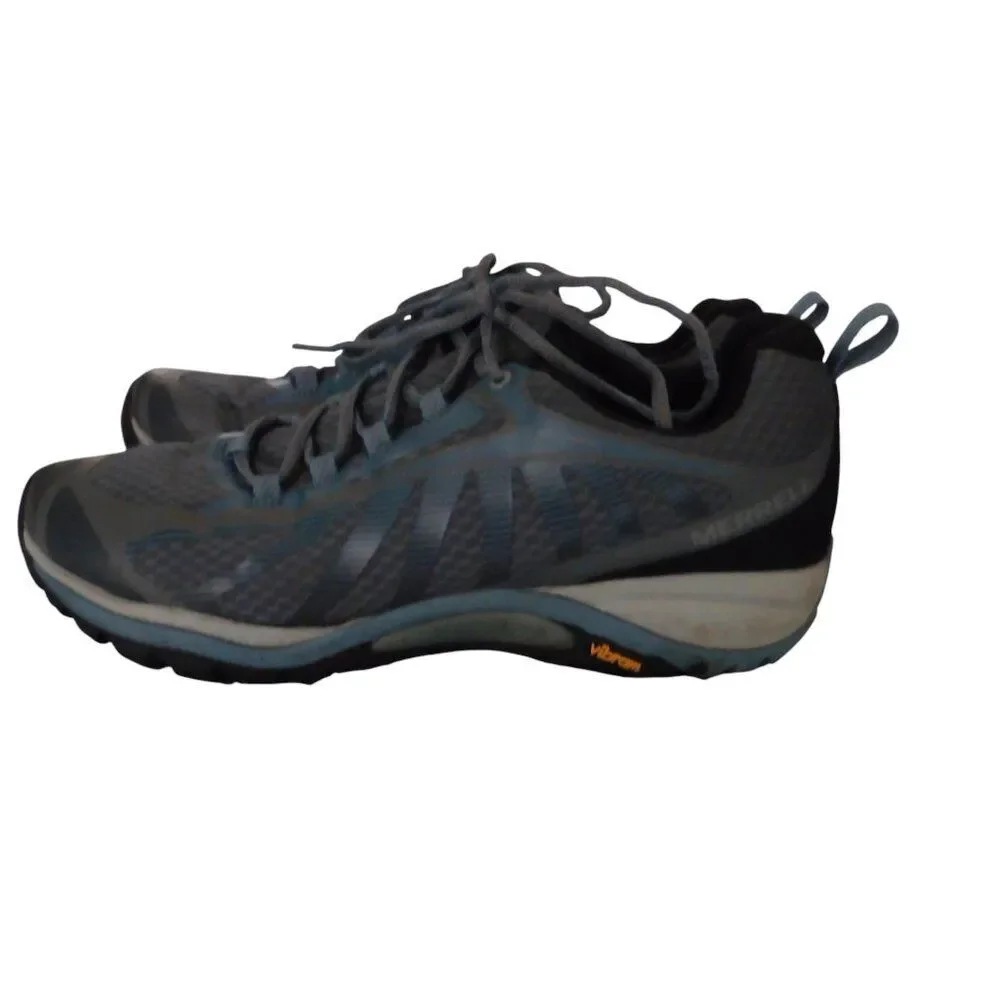 Merrell Women's Siren Edge 3 Hiking Shoe Rock Bluestone J034446 US 9 Good preow